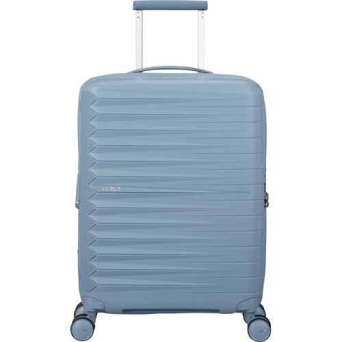 American Tourister - - FastForward. 155259-1827 - 55 cm / 20" Expandable TSA Spinner. Steel Blue