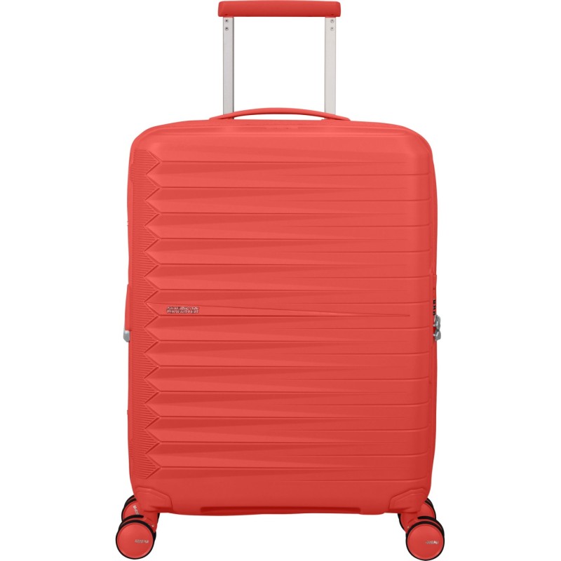 American Tourister - - FastForward. 155259-A683 - 55 cm / 20" Expandable TSA Spinner. Sunset Coral